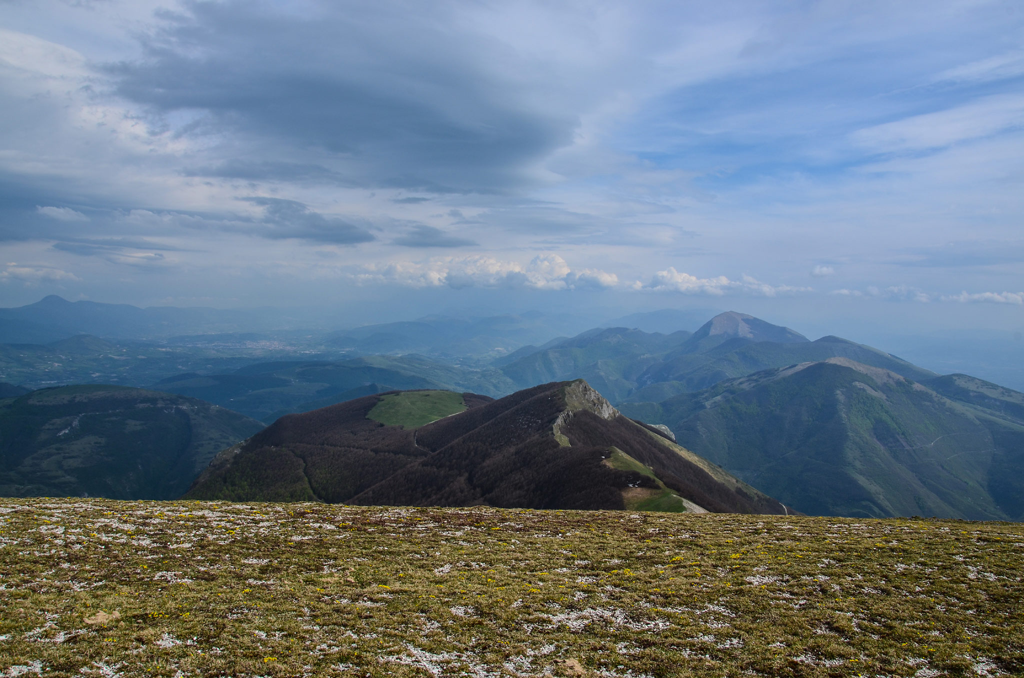 Monte Catria (1,702 m) is a mountain in the central Apennines.